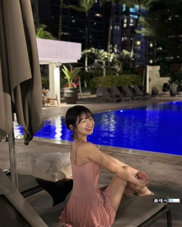 박소영 휴가 룩
